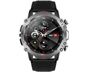 STORM S-HERO SMART WATCH TITANIUM- Featuring Advanced Heart Rate, Blood Pressure, and Blood Oxygen Monitoring, Comprehensive Sleep Monitoring and More, Perfect for an Active Lifestyle!