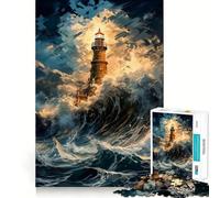 Storm Sentinel 1000 Piece Jigsaw Puzzles for Adults Sharp Logic Toy Home Leisure Tight Cut Heartfelt Gift 38x52cm