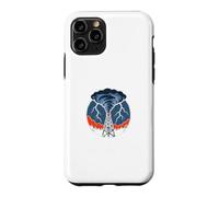 Storm Spotter Weather Net Tower Funnel Cloud Badge Graphic Case for iPhone 11 Pro