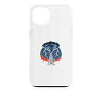 Storm Spotter Weather Net Tower Funnel Cloud Badge Graphic Case for iPhone 13