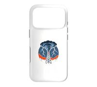 Storm Spotter Weather Net Tower Funnel Cloud Badge Graphic Case for iPhone 17 Pro