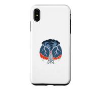 Storm Spotter Weather Net Tower Funnel Cloud Badge Graphic Case for iPhone XS Max