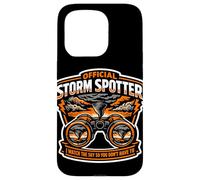 Storm Spotter Weather Watcher Volunteer Case for iPhone 15 Pro