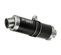 Storm Steel Black Gp rear silencer