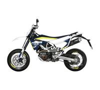 Storm Steel Black Oval rear silencer