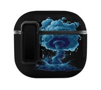 Storm Tornado Hurricane Case Compatible with AirPods 4 Hard Earphone Case Protective Cover