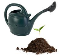 STORM TRADING GROUP 10 Litre Lightweight Garden Watering Cans With Sprinkler Rose Head & Handle - 1 x - Green