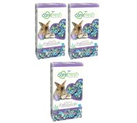 STORM TRADING GROUP 10 Litre Small Pet Bedding Dust-Free Confetti, Sea Glass, Tutti Frutti Natural Paper Pet Bedding With Odour Control - Sea Glass - 3 Bags (30L)