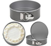 Storm Trading Group 2 X 22Cm Non-Stick Springform 9 Inch Cake Pan Round Bake Ware Tin
