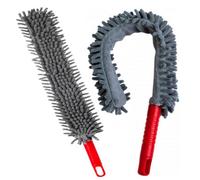 Storm Trading Group 2 X Flexible Noodle Microfibre Dusters For Cleaning Dust On Blinds & Lights