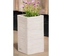 Storm Trading Group 2 X Tall Amalfi Stone Effect Flower Planters Ideal For Home, Gardens, Patios & Balconies