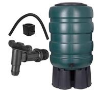 Storm Trading Group 250L Water Butt Xl With Stand & Tap Garden Water Butt Barrel Rain Water Collector
