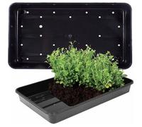 Storm Trading Group 3 X Plastic Heavy Duty Seed Trays With Strong Rim For Extra Rigidity Ideal For Gardens & Greenhouse
