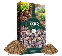 STORM TRADING GROUP 60 Litre Ornamental Bark Decorative & Landscape Garden Wood Chippings - 1 Bag (50 Litre)