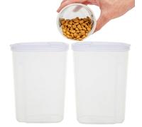 STORM TRADING GROUP Airtight Kitchen Cereal Storage Container For Dry Food, Pasta & Rice With Lid - 5 Litre - 3 x