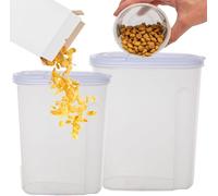 STORM TRADING GROUP Airtight Kitchen Cereal Storage Containers