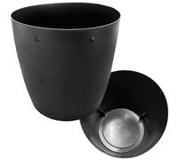 STORM TRADING GROUP Barrel Planter Plant Pot Gardening Tub Flower Pot Indoor or Outdoor Planter Multi-Purpose For Flowers, Herbs, Vegetables & Small Bushes (2)