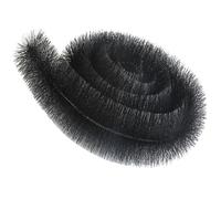 STORM TRADING GROUP Black Gutter Brush 4m x 100mm Prevents Debris & Moss - 3 x