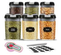 STORM TRADING GROUP Food Grade & BPA Free Cereal Storage Containers - 10 Piece Mixed Set