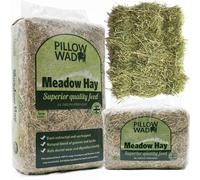 STORM TRADING GROUP Fresh Meadow Hay For Small Animals Dried Grass Natural Feed Ideal For Rabbit Food, Hay For Guinea Pigs & Hedgehogs (1KG, 3 Bags)