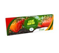 STORM TRADING GROUP Grow Bags 4 Plant With Balanced Nutrients & Water Retention Great For Vegetable Crops (38 Litres (1 Bag))