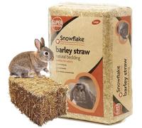 STORM TRADING GROUP Large 3KG Bags Soft Flake Barley Straw Rabbit & Tortoise Animal Bedding (3KG (1 Bag))