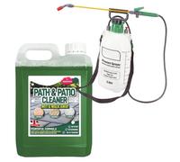 Storm Trading Group Large Pressure Sprayer With 2.5 Litre Path & Patio Cleaner Fluid