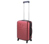 STORM TRADING GROUP Lightweight Travel Cabin Suitcases With Wheels & Handle - Burgundy