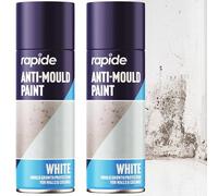 STORM TRADING GROUP Matt White Anti Mould Spray Paint 400ml Lasting Protection For Indoor Use Bathroom, Kitchen Walls & Ceilings (4)