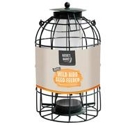 STORM TRADING GROUP Metal Hanging Bird Feeder Cages With Squirrel Guard - Seed Feeder