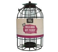 Storm Trading Group Metal Hanging Nut Feeder With Bird Cage With Squirrel Guard