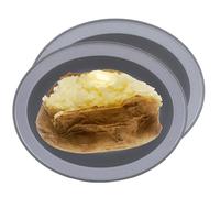 STORM TRADING GROUP Oval Pie Dishes Air Fryer Baking Tin Non Stick Ideal for Cooking, Baking & Roasting (4)