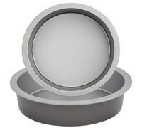 STORM TRADING GROUP Sandwich Tin 23cm Deep Baking Pan with Loose Base & Even Heat Distribution Freezer & Dishwasher Safe Cakes & Cheesecakes (2)