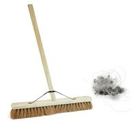 STORM TRADING GROUP Soft Or Hard Bristle 18",24" Or 36" Long Handle Sweeping Brushes - 2 x 36" Coco Soft Bristle