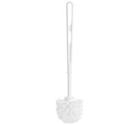 STORM TRADING GROUP White Toilet Replacement Brush With Strong Plastic Handle & Deep Cleaner Bristles - 2 x