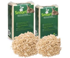 STORM TRADING GROUP Wood Shavings Pet Bedding Super Absorbent Shavings Ideal For Animal Pet Bedding Rabbit, Hamster, Mice, Gerbils, Horses, Pony & Cows (10 KG, 3 Bags)