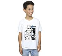 Storm Trooper T-Shirt Star Wars White 3-4 Years