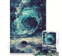 Storm Vortex 1000 Piece Jigsaw Puzzles for Adults Mental Logic Toy Tension Relief Firm Cut Perfect Present 50x75cm