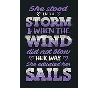 Storm Wind Sail Stomach Cancer Awareness Ribbon Gifts Premium: Notebook Planner - 6x9 inch Daily Planner Journal, To Do List Notebook, Daily Organizer, 114 Pages