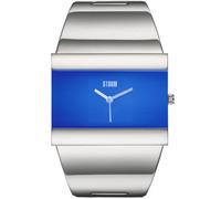 STORM STARLETTI Lazer Blue Women's Sleek Watch with Rectangular dial, Edge-to-Edge Glass and a Smooth Highly Polished Stainless Steel Strap