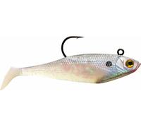 Storm WSS05PRL WildEye Swim Shad 5in 5/8oz Pearl Floating Freshwater Lure 3Pk