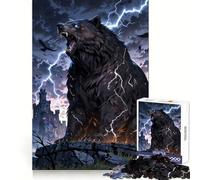 Stormbreaker︰ The Wrath of The Thunder Bear 1000 Piece Jigsaw Puzzles for Teenagers Jigsaw Solid Logic Toy Calm Fun Precision Cut Santa Wish Item 50x75cm