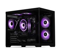 STORMCRAFT Sirius PC Gaming Desktop AMD Ryzen 7 7700 Max 5.3 GHz, RTX 5060 Ti 8GB, 16GB DDR5 6000Mhz RGB Memory, 1TB NVMe SSD,USB Type C, VR-Ready, WiFi BT, Win 11 Home Prebuilt Tower Computer