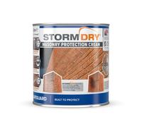 Stormdry Masonry Waterproofing Cream (1L) 25-Year Bba Approved Exterior Brick, Stone, Concrete, Stone, Mortar, Sandstone Sealer