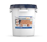 Stormdry Masonry Waterproofing Cream (20 Litre) 25 Year BBA Approved Exterior Brick Sealer. Breathable, Colourless Brick, Concrete, Stone, Mortar, Sandstone & Granite Waterproofer