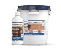 Stormdry Masonry Waterproofing Cream 20L + Repointing Additive I - Exterior Brick, Stone, Concrete Waterproofing Sealer Bundle