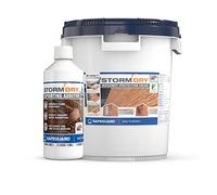 Stormdry Masonry Waterproofing Cream 20L + Stormdry Repointing Additive II - BBA Approved Brick Sealer - 25 Year Protection Against Penetrating Damp