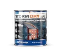 Stormdry MAX - 1 Litre - Enhanced waterproofing, crack-bridging and anti-graffiti protection barrier for brick, masonry, concrete, stone, metal and painted surfaces