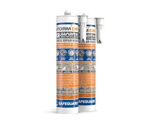 Stormdry XR-Mortar 310ml x 2 Grey - Ready Mixed Cement & Repair Mortar - Waterproof Express Pointing & Masonry Crack Filler for Brick, Stone & Concrete