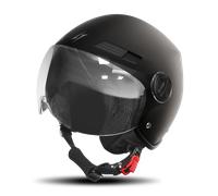 Stormer Ride Open Face Helmet Matt BlackM Matt Black